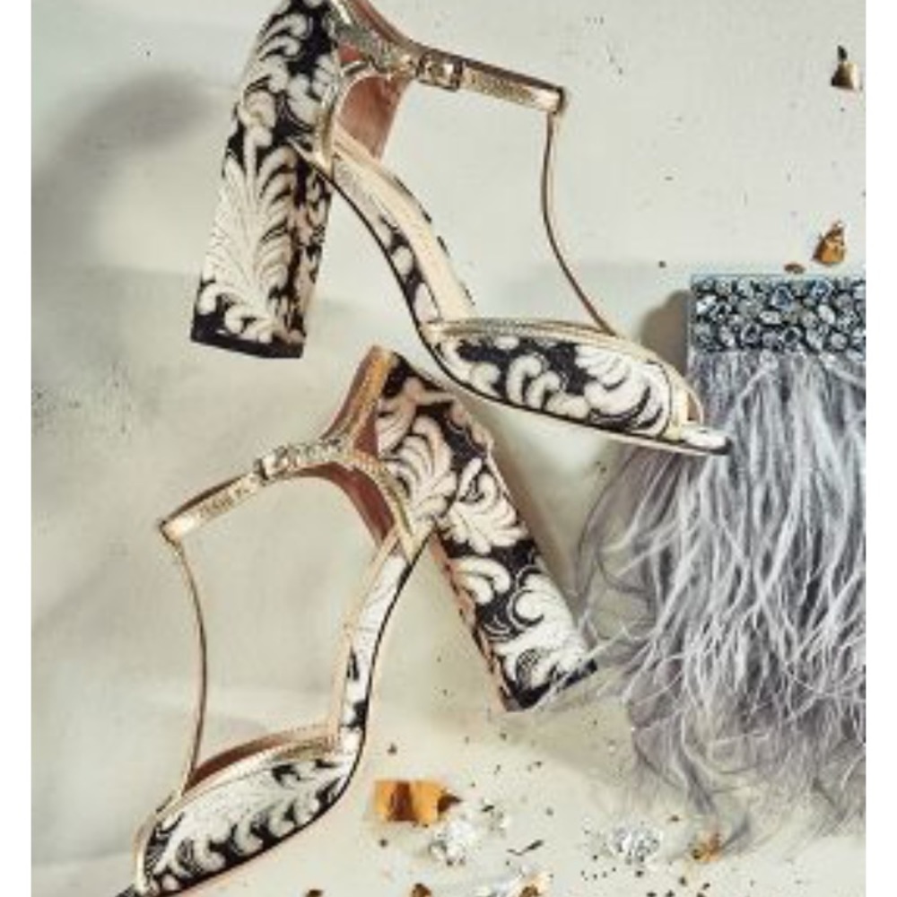 ANTHROPOLOGIE BETTYE MULLER PARTY SHOE 9.5 💃🏽🎉!